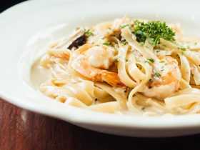 Shrimp Fettuccine Alfredo