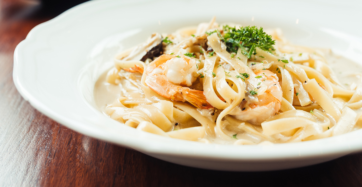 Shrimp Fettuccine Alfredo